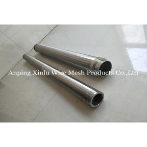 Buy cheap 304L/316L Full Welding Wedge Wire Screen pipe for Harsh Environments from wholesalers