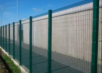 Security 358 High Security Fence Glavnized And Electrostatic Polyester Powder