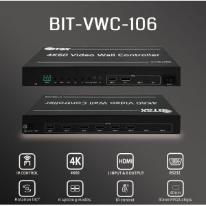 Buy cheap Streamline Video Wall Management System with 1x IR Remote Control and RS232 Control Methods from wholesalers