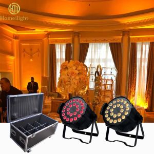 LED Wash Par Can Light Rgbw 4in1 Dmx Strobe Wash Led Par Lights 24pcs 12W Led