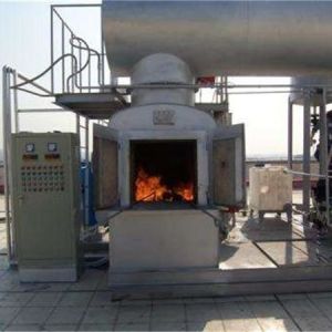 Buy cheap 5Kw Waste Incinerator Machine Adjustable Temperature Control from wholesalers