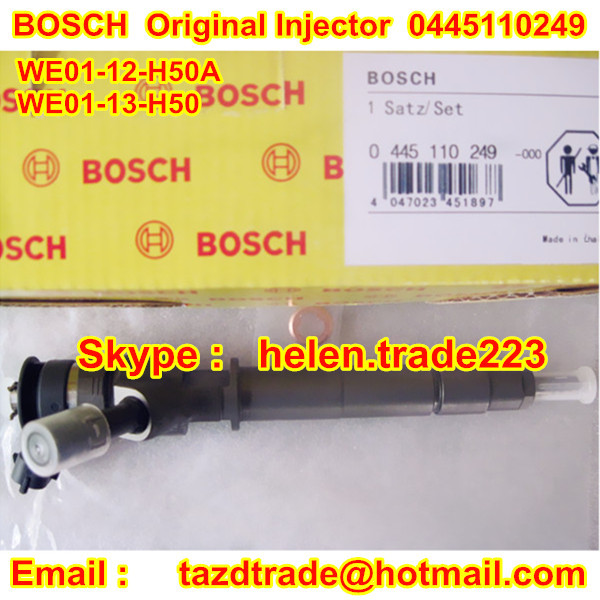 Buy cheap BOSCH Original Injector 0445110249 /WE01-13-H50 /WE01-12-H50A for MAZDA BT-50 WE0113H50 from wholesalers