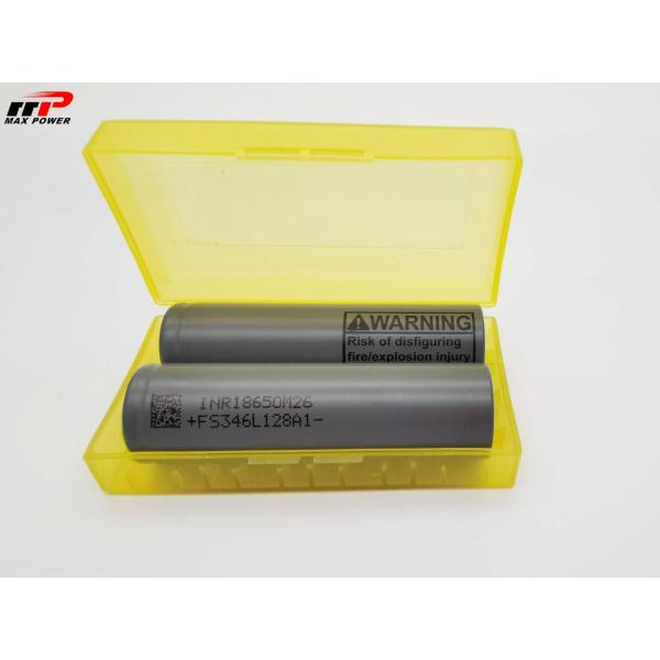 Quality 10A Power Tools INR18650 M26 Lithium Ion Rechargeable Batteries for sale