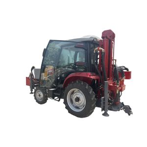 Buy cheap 260m Full Hydraulic Trailer Mounted Water Well Borehole Drilling Rig Machine For Mud And Air Drilli from wholesalers