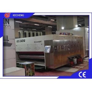 Buy cheap Corrugated Carton Printing Machine Flexo Die Cutting from wholesalers