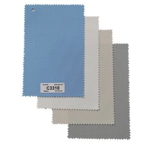 Fire Retardant Drapery Rolls Blackout Roller Shade Polyester Sunscreen Fabric