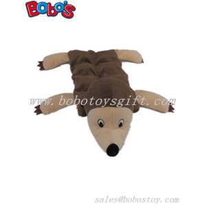 Buy cheap less stuffing pet dog toy plush hedgehog with squeaker from wholesalers