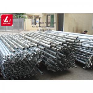 China Argon Arc Welding Steel Ring Lock Layer Truss , Concert Scaffold Truss With Roof on sale