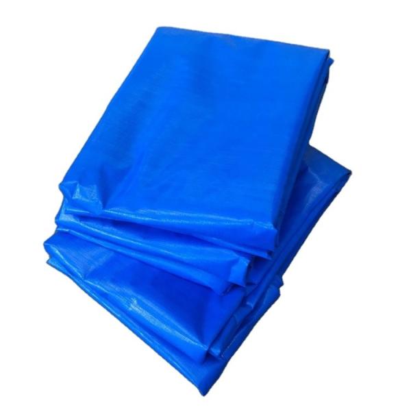 Waterproof PE Tarpaulin with 8*8-14*14 Density Moisture-proof Dustproof Sun