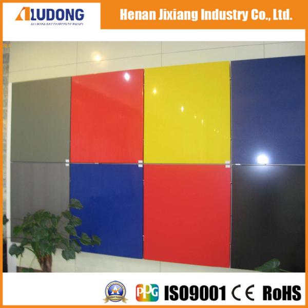 Quality Advertising Fascia 1250mm 1500mm PVDF Aluminum Composite Panel for sale