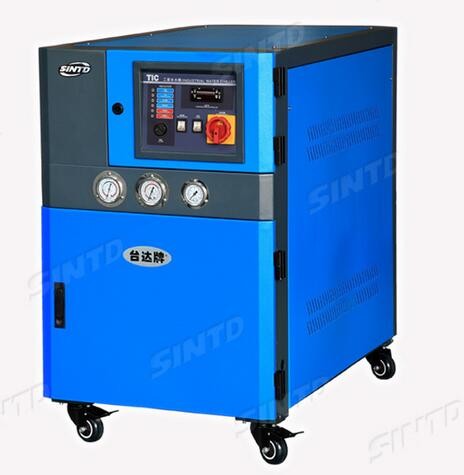 Quality Electrostatic Power Paint Industrial Air Chiller With Wheels Elegant Appearance for sale