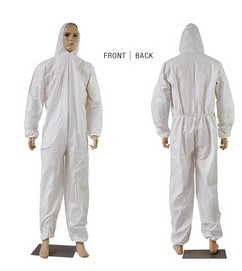 Buy cheap CE / ISO Disposable Protective Coverall For Asbestos Construction Industry from wholesalers