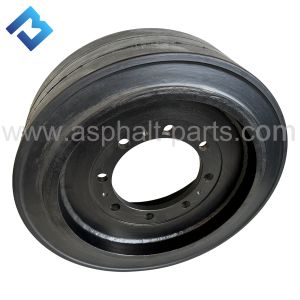Buy cheap 2453827 W50H Solid tire Front tire Solid front wheels for road milling machine spare parts from wholesalers