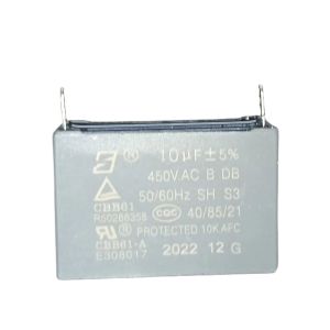 Buy cheap CBB61 450v 10UF Air Conditioner Fan Capacitor Terminal Type Capacitor 10000 Hours from wholesalers