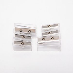 Funny Three Holes Manual Pencil Sharpener For Office Use