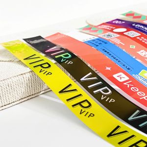 Buy cheap Adjustable Size Tyvek Paper Wristbands Waterproof Full Color Printing from wholesalers