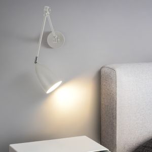 Black Golden Swing Long Arm LED Wall Lamp Fixtures Home Lighting long arm wall