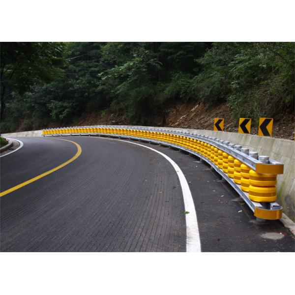 Quality Highway Safety Traffic EVA Roller Barrier Safety Roller Crash Barrier for sale