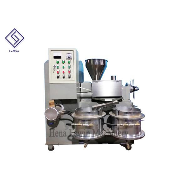 Quality 100r/Min 160kg/H Rapeseed Screw Oil Press Machine for sale
