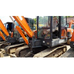 Buy cheap Doosan 55-v mini used crawler excavator from wholesalers