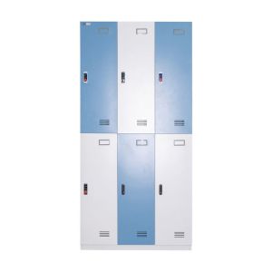 Buy cheap Customizable Lateral Steel Metal Locker Cupboard 6 Door D450mm from wholesalers