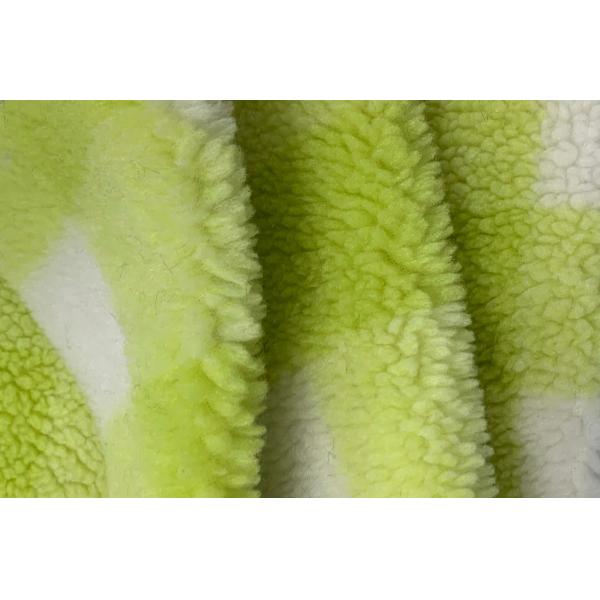 Buy cheap Solid Faux Sherpa Fabric Polyester , 150cm Faux Suede Sherpa 360gsm from wholesalers