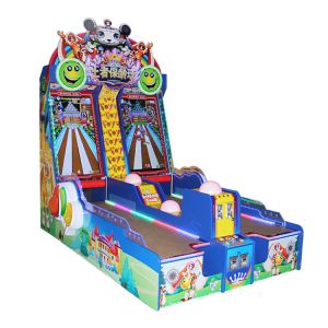Buy cheap Kids Amusement Electronic Coin Operated Bowling Machine L258 * W158 * 263CM from wholesalers