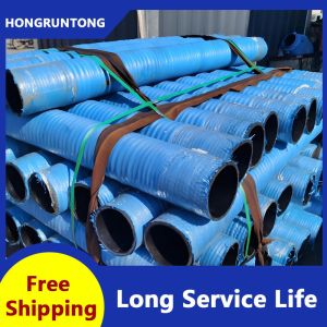 Rubber Slurry Hose Flexible Rubber Build Enhanced Particle Resistance Long