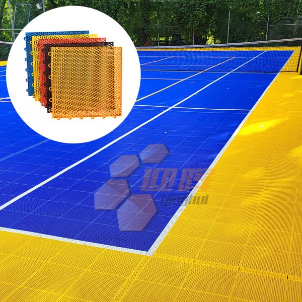 Buy cheap PP Modular FIBA Approved Tiles Flooring Portable Volleyball Fustal Basketball Court Flooring from wholesalers