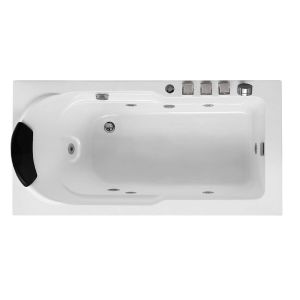 Buy cheap Massage Acrylic Whirlpool Bathtub M1229-16 Alkali Free 3C Certificate from wholesalers