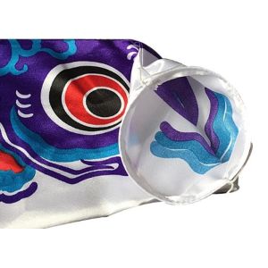 Buy cheap Customized Japanese Fish Windsock Polyester Satin Decorative Outdoor 100cm from wholesalers