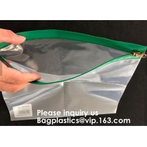 Buy cheap Metal Slider Office File Folder Mesh Clear PVC Zip Lock Document Bag,Folder File Wallet Zipped Lock Document Bag pack from wholesalers