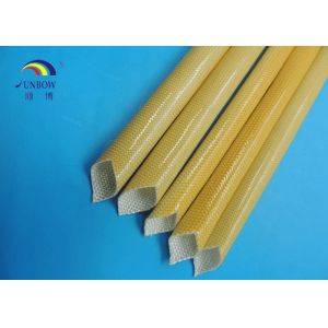 Buy cheap Fiberglass sleeve coated with polyurethane resin and treated in high temperature from wholesalers