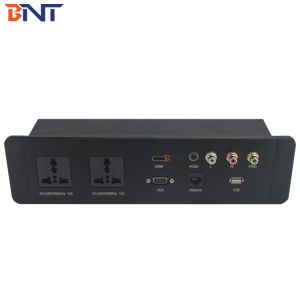 universal standard socket outlet multimedia aluminum face plate wall socket