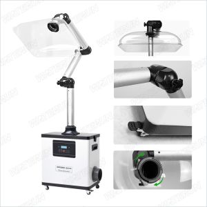 White Nail Fume Extractor Equipment Moxibustion Fume Extraction Systems