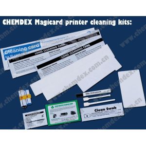 Zebra 105999-400 Compatible Cleaning Kit / Card printer IPA cleaning swab / Pre