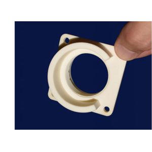 Buy cheap Custom Machinable  Alumina Ceramic Parts   Alumina Ceramic Seat  with Thread from wholesalers