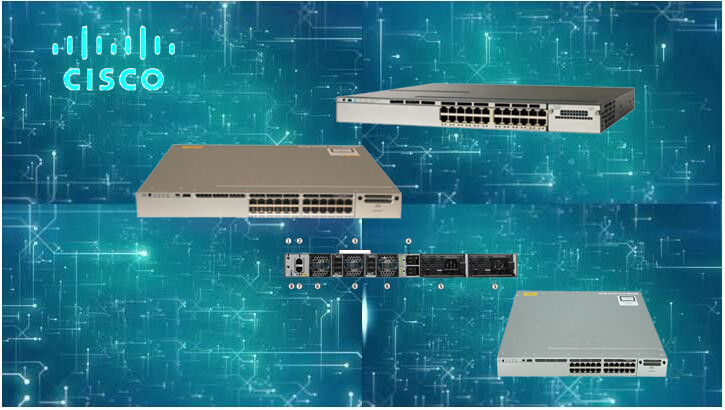 Scalability Resiliency Catalyst 3850 Switch WS-C3850-24T-L With Five Optional