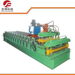 Buy cheap Intelligent GI Steel Cold Roll Forming Machines With 0 - 12m / Min Forming Speed product