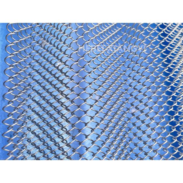 Quality 6mmx6mm Aluminum Drapery Metal Mesh Curtain For Fireplace Screen for sale