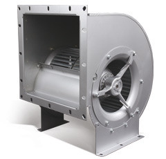 Single Phase 6 Pole Double Inlet Centrifugal Fan Cooling With 280mm Blade