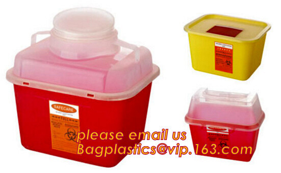 Buy cheap Rectangle safe sharp container, Medical Disposal Bin Sharp /Safe SharpS Containers plastic medical sharp containers from wholesalers