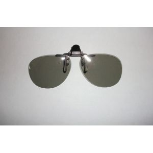 Buy cheap Clip On Plastic Circular Polarized 3D Glasses With Grade A Lenses from wholesalers