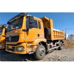 Buy cheap SHACMAN Side Dump Truck H3000 4X2 240hp Yellow Tipper Truck product