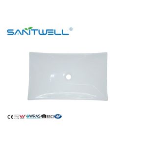 Buy cheap Beautiful Glaze Ceramic Countertop Basin / Bathroom Ceramic Basin Modern Design from wholesalers