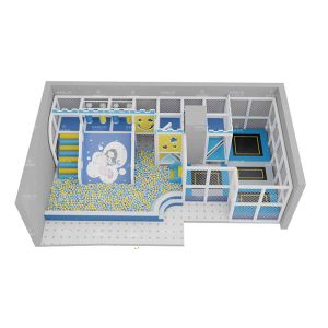 Buy cheap Ocean Theme Indoor Playground Customized Design Soft Playground from wholesalers