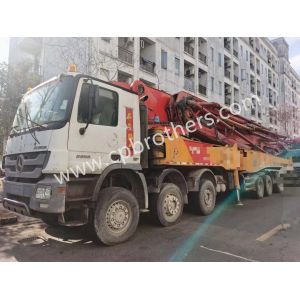 Buy cheap Hydraulic Machining Process Used 2013 Sy 72m Concrete Pump on Mercedes Benz Chassis from wholesalers