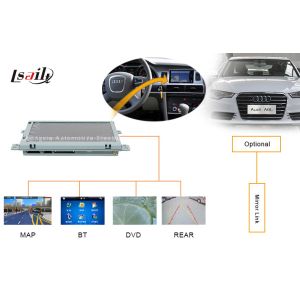 Buy cheap Portable AUDI Automotive Navigation System with DVD , Mirror Link , TV , USB MAP from wholesalers