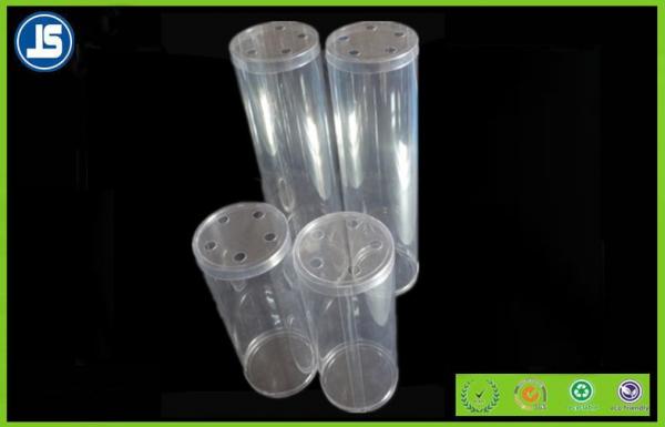 Buy cheap Flexible Clear Plastic Packaging Cylinder With Stamping Print For Cosmetic from wholesalers