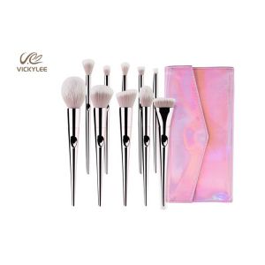 Buy cheap Soft Touch Electroplating 18.8CM 10 Piece Brush Set from wholesalers